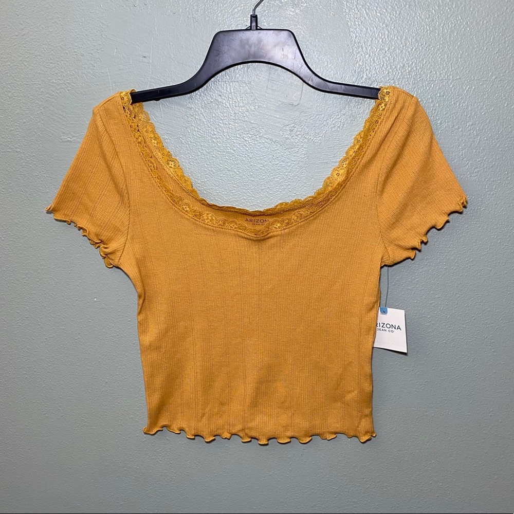 Lace Trim Tee
